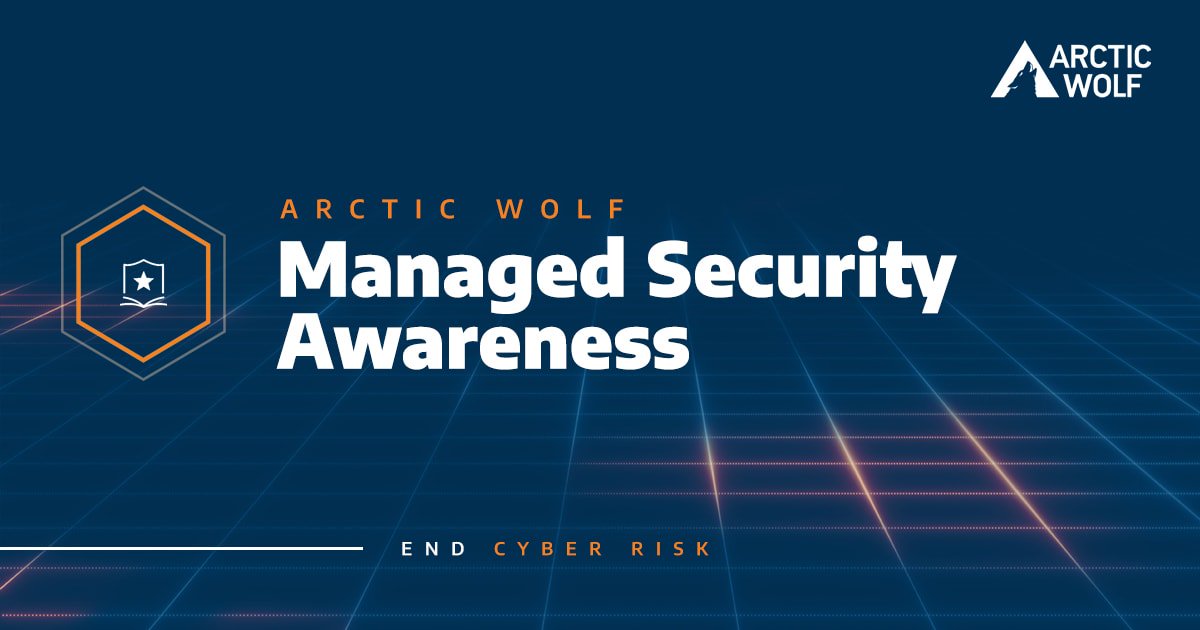 Arctic Wolf Managed Security Awareness